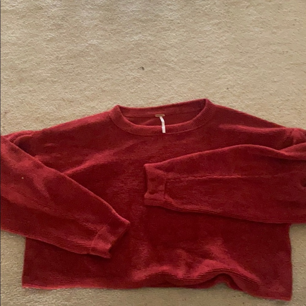 Free People crop sweater